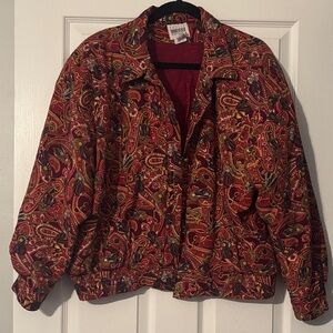 Paisley Red Jacket